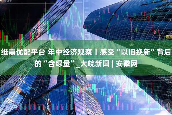 维嘉优配平台 年中经济观察丨感受“以旧换新”背后的“含绿量”_大皖新闻 | 安徽网