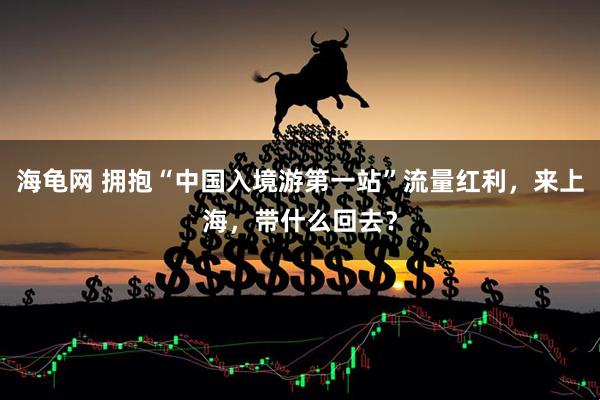 海龟网 拥抱“中国入境游第一站”流量红利，来上海，带什么回去？