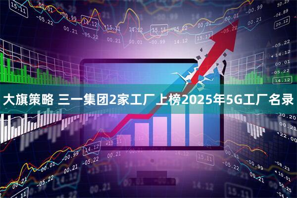 大旗策略 三一集团2家工厂上榜2025年5G工厂名录
